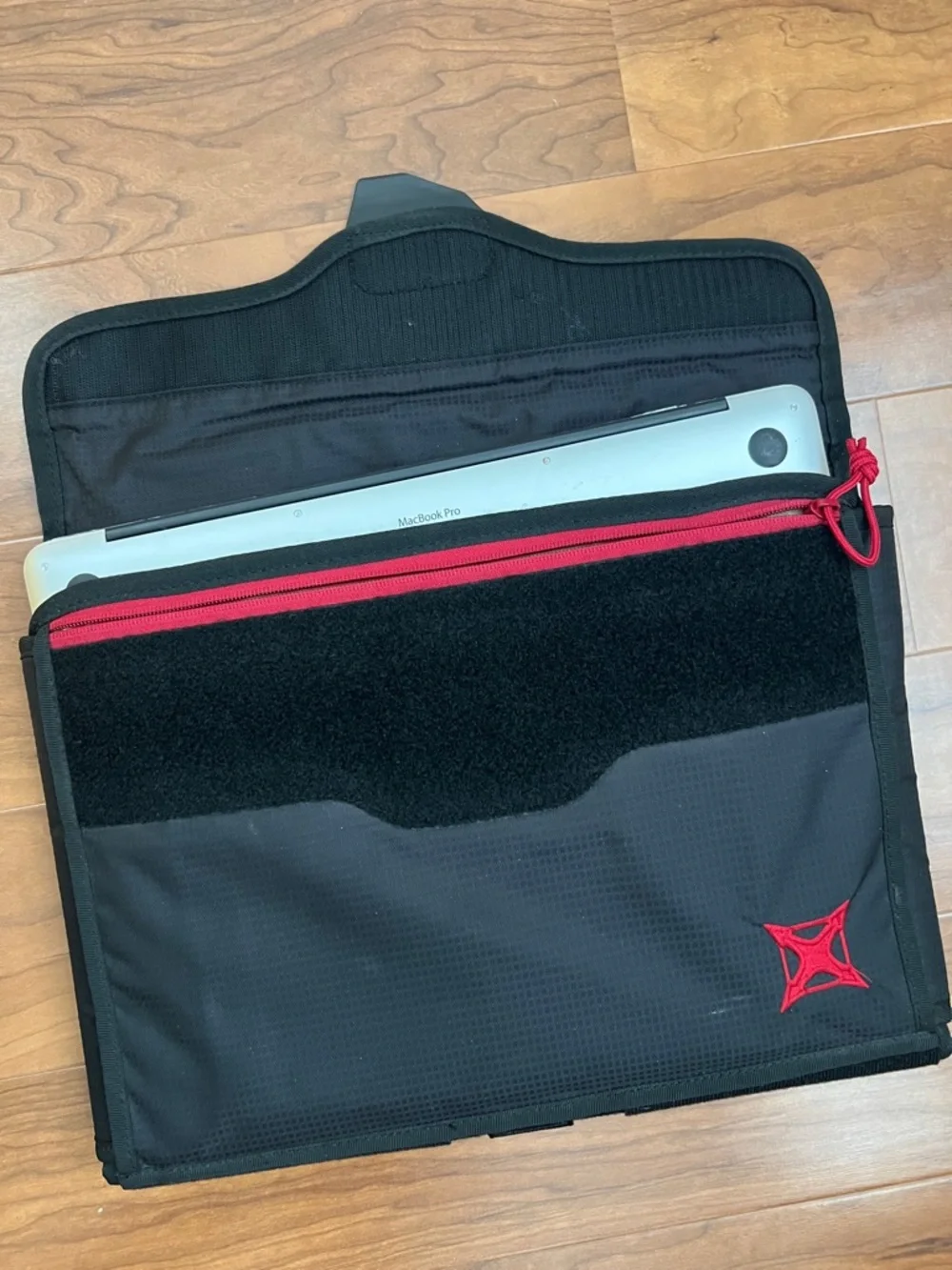Vertex Black Tactical Foldable Laptop sleeve